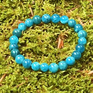 Bracelet Apatite bleue