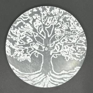 Arbre de Vie Blanc en Sélénite