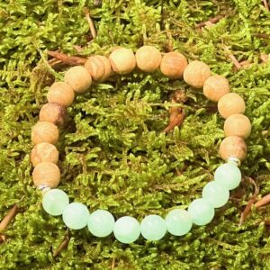 Bracelet Palo Santo & Aigue-marine