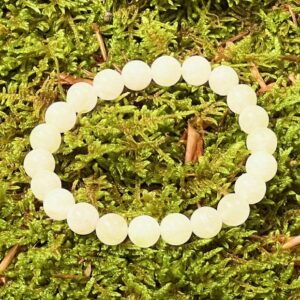 Bracelet Pierre de lune blanche