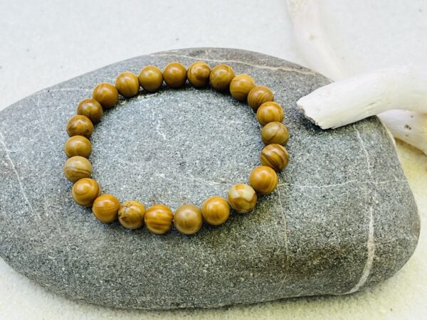 Bracelet Bois fossilisé 8mm – Image 2