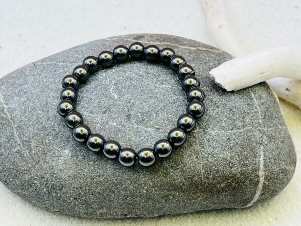 Bracelet Hématite 8mm – Image 2