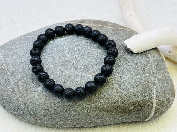 Bracelet Pierre de lave 8mm – Image 2