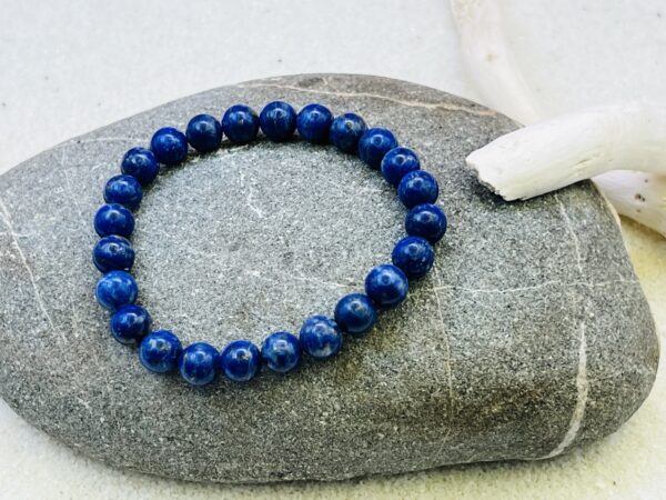 Bracelet Lapis-lazuli 8mm – Image 2