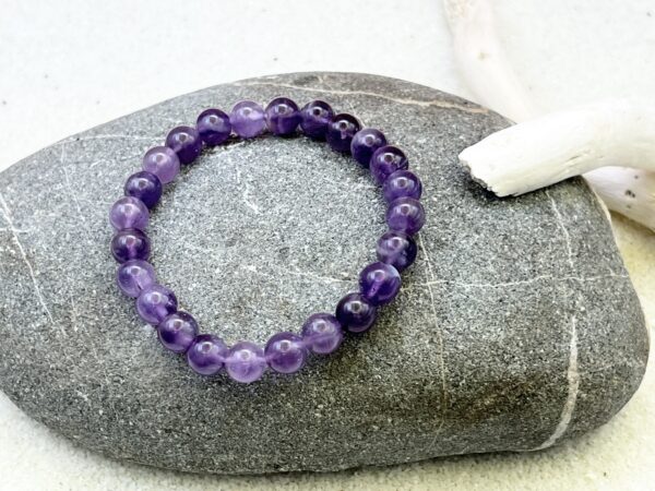 Bracelet Améthyste 8mm – Image 2