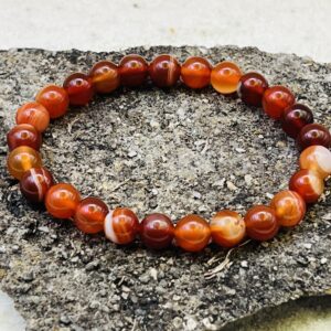 Bracelet Cornaline 8mm