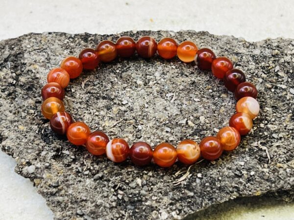 Bracelet Cornaline 8mm