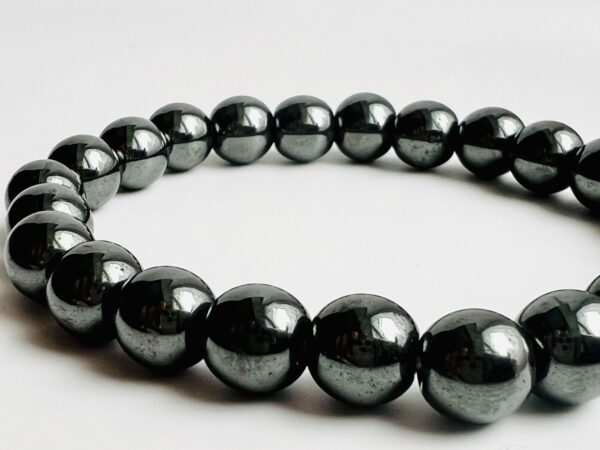 Bracelet Hématite 8mm – Image 4