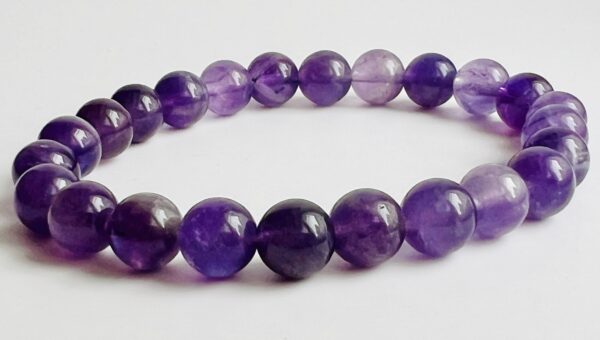 Bracelet Améthyste 8mm – Image 3
