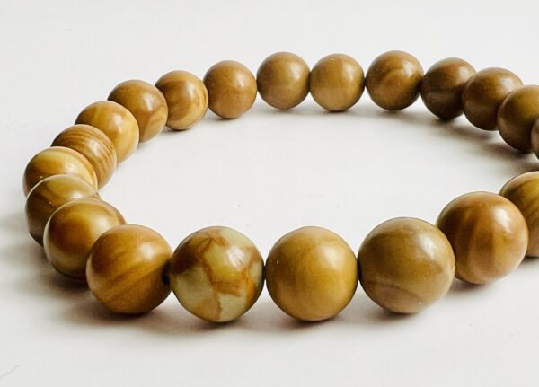 Bracelet Bois fossilisé 8mm – Image 4