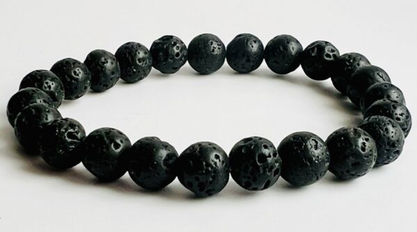Bracelet Pierre de lave 8mm – Image 3