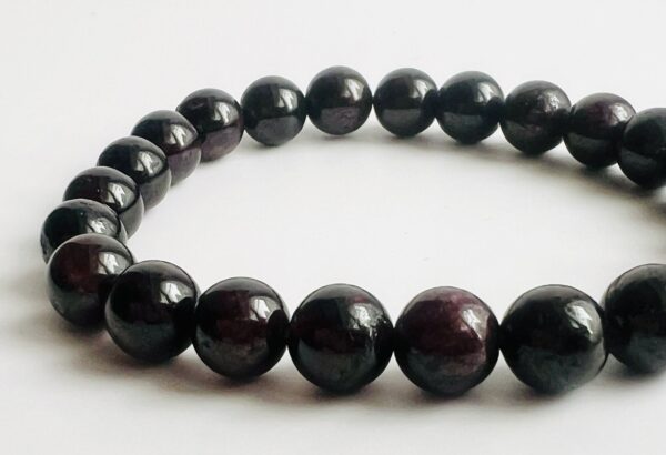 Bracelet Grenat 8mm – Image 4